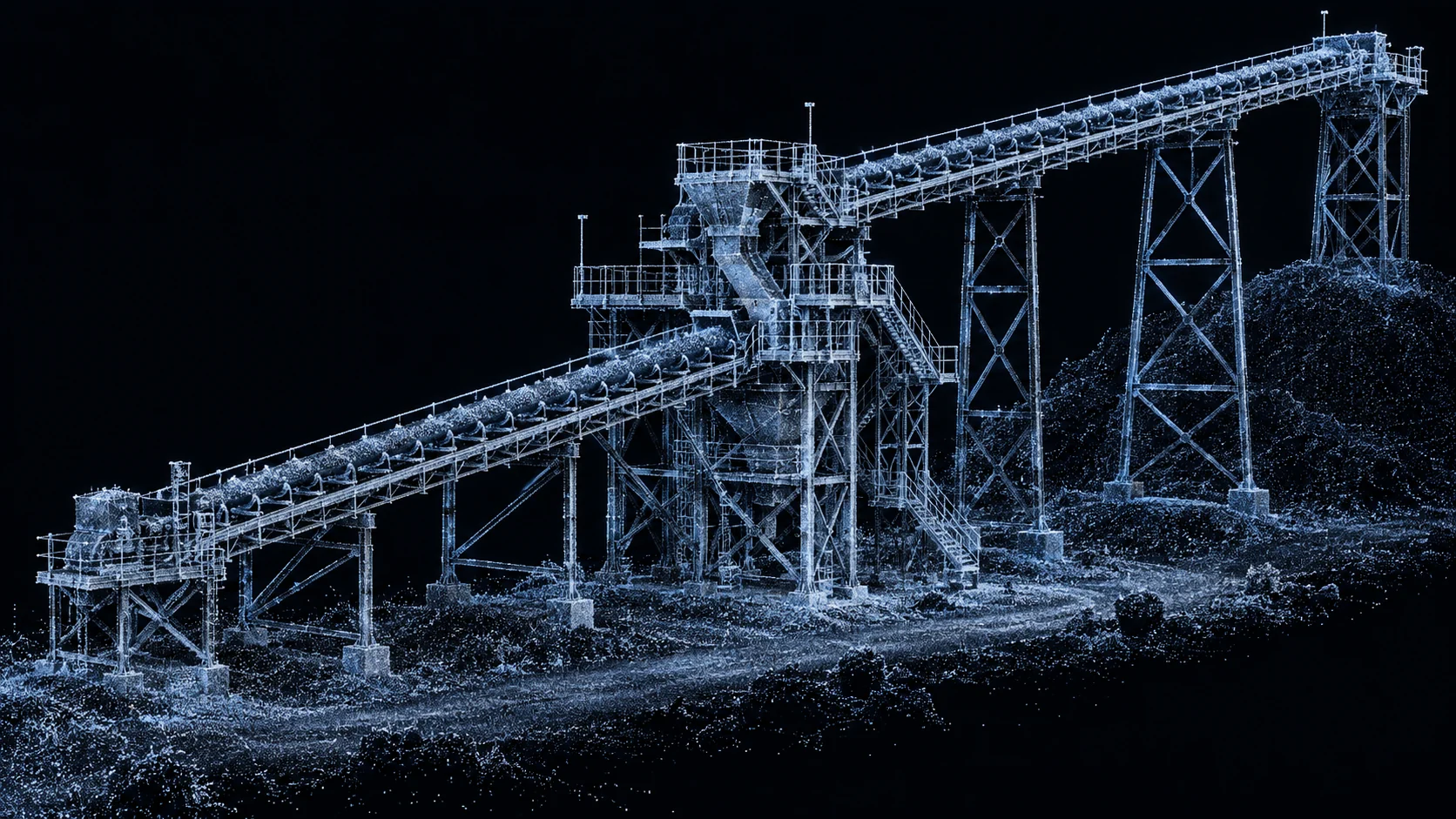 Instalaciones sin planos actualizados · visualización referencial