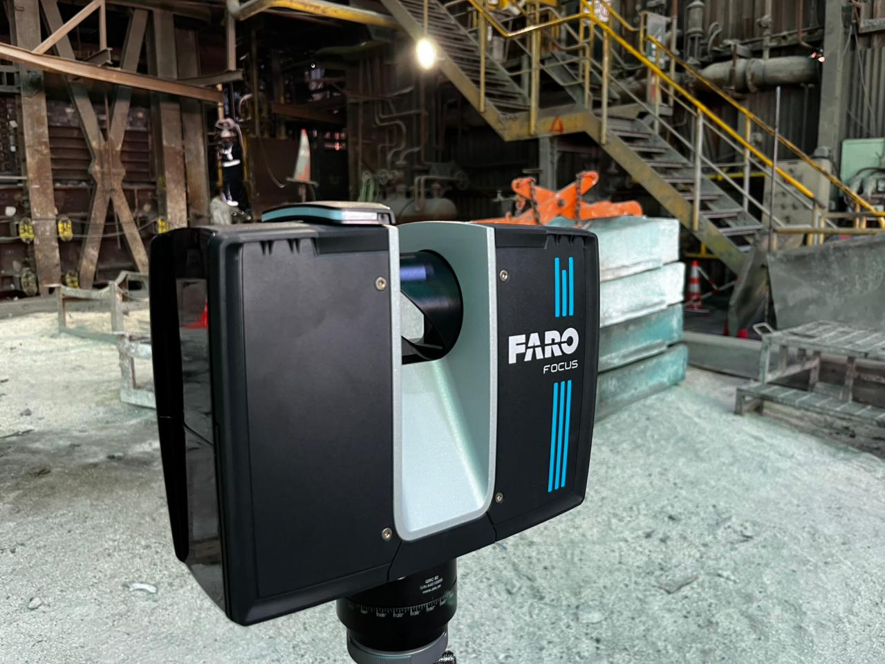 Control dimensional con escáner láser 3D FARO - verificación de montaje industrial